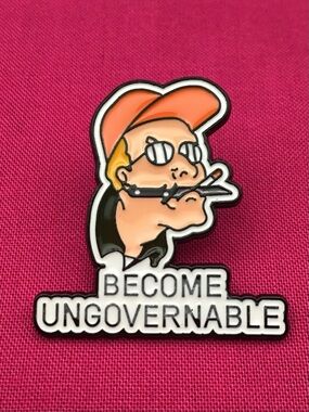 Ungovernable Enamel Pin